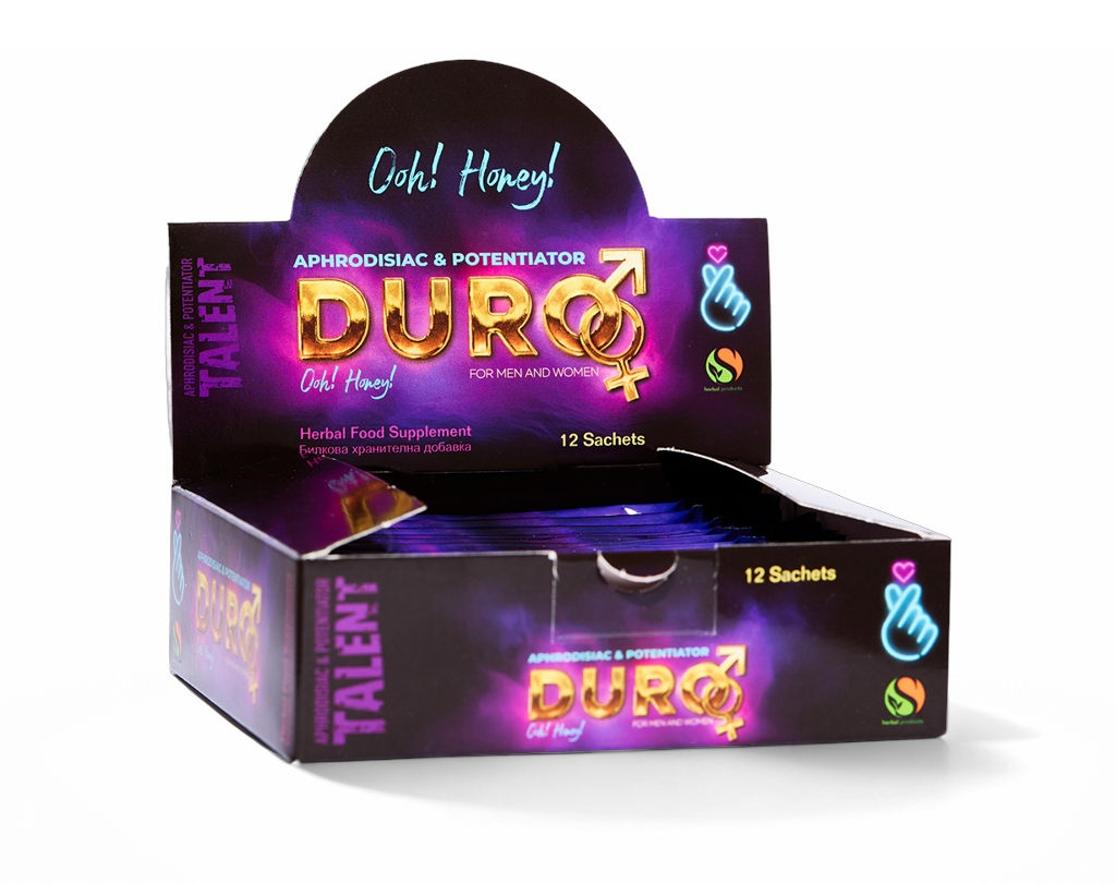 DURO – Билковата паста - Премиум кутия 12 сашета